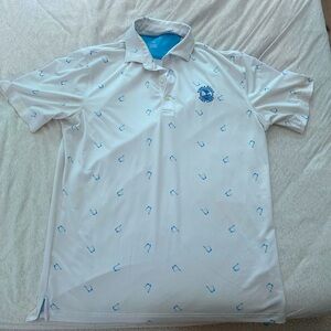 Medium Johnnie-O branded Pebble Beach Golf Polo